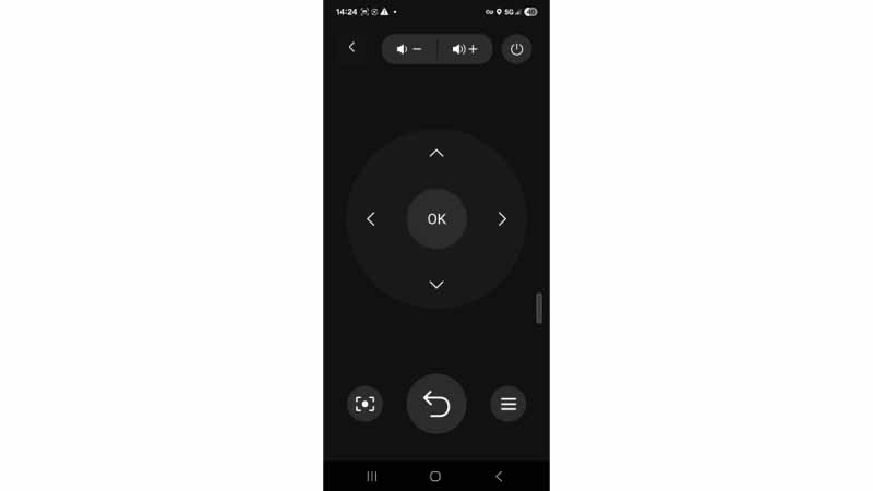 The Aurzen ZIP remote-control app 